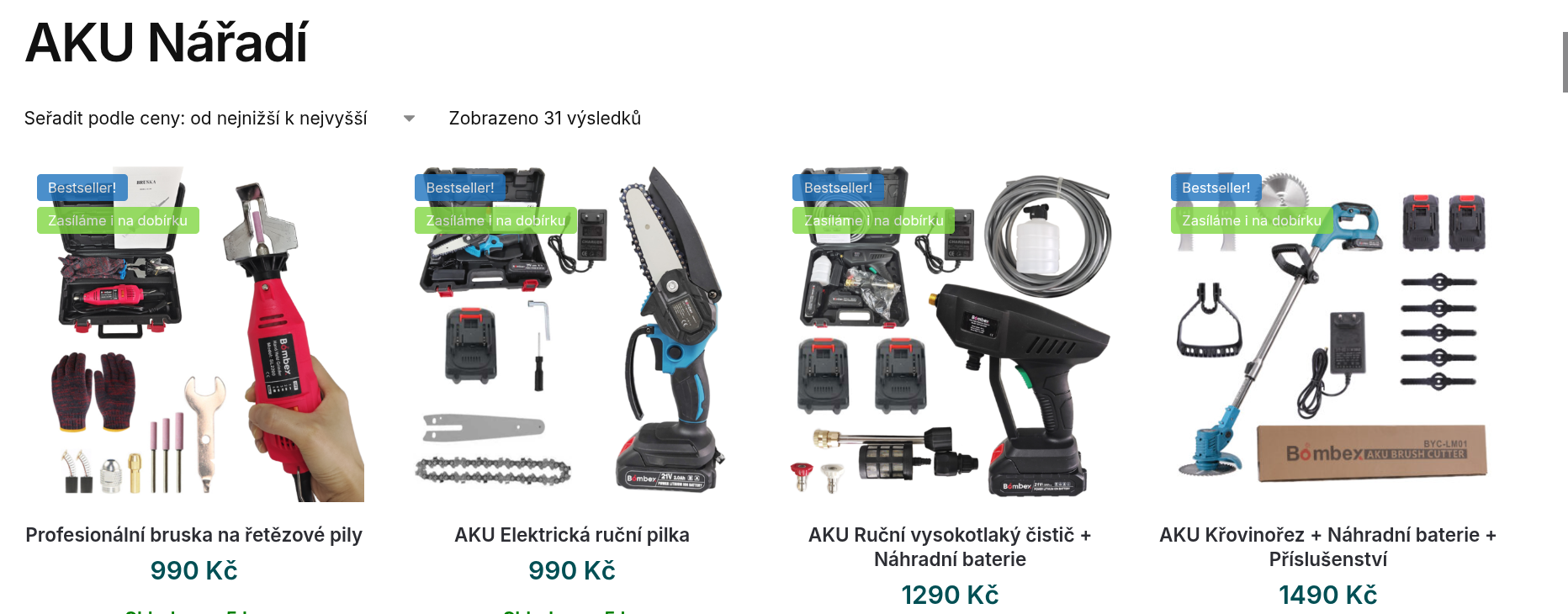 recentia AKU nářadí